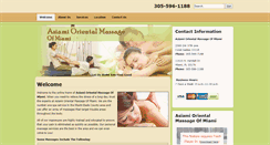 Desktop Screenshot of orientalasiami.com